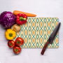 Hermia CKT75 - 3040 Tabla de Cortar de Vidrio Templado Antibacteriana 30 x 40 cm
